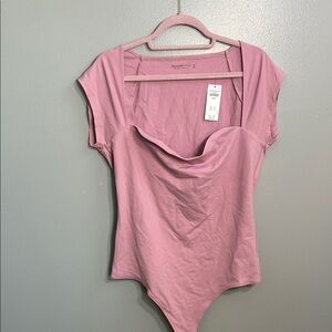 Abercrombie & Fitch Mauve Bodysuit